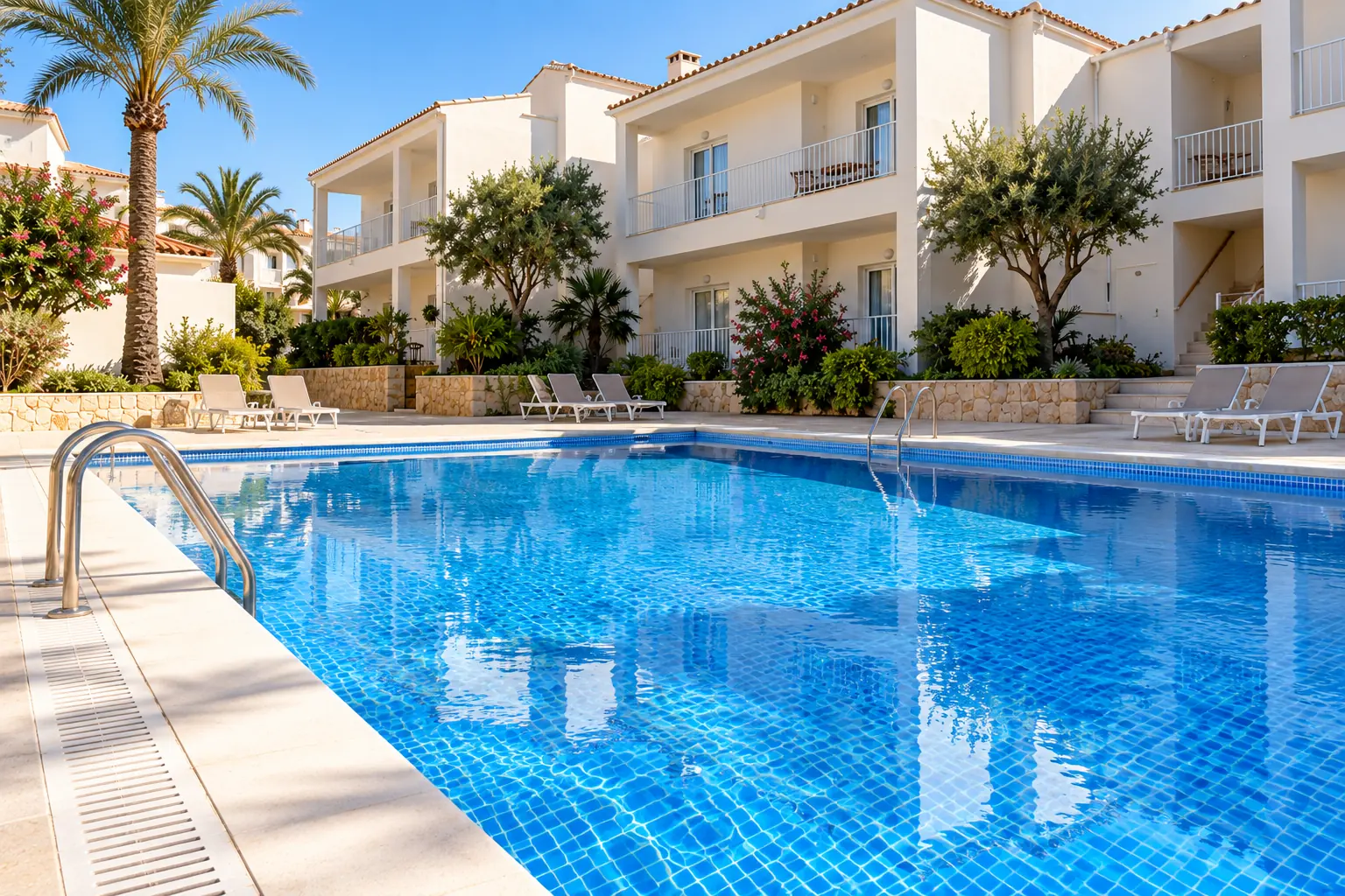 Piscina y patio de Casa Brisa, imagen ilustrativa